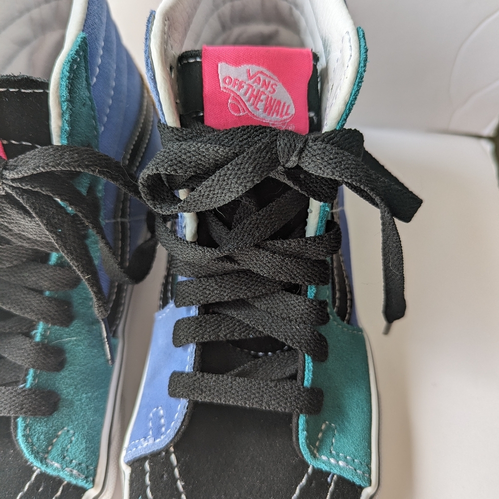 Vans Sk8-Hi Colorful Color Block Like New Sneakers - image 3